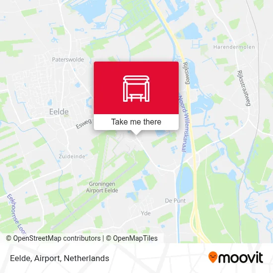 Eelde, Airport map