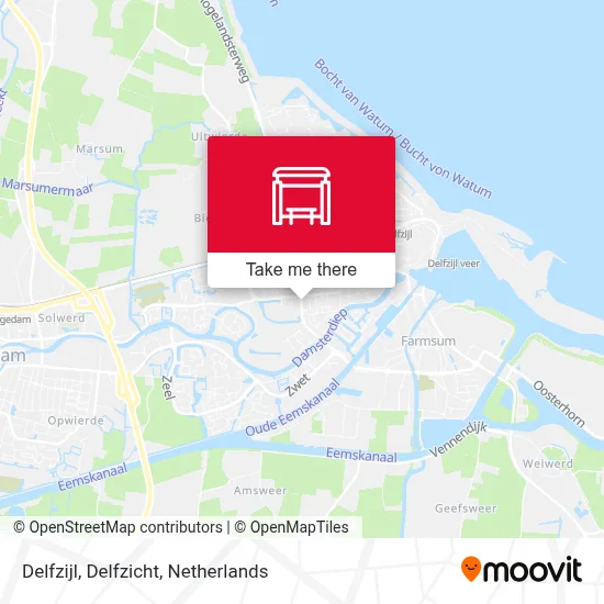 Delfzijl, Delfzicht map