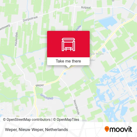 Weper, Nieuw Weper map