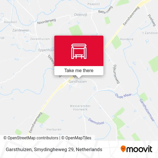Garsthuizen, Smydingheweg 29 map