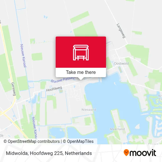 Midwolda, Hoofdweg 225 map