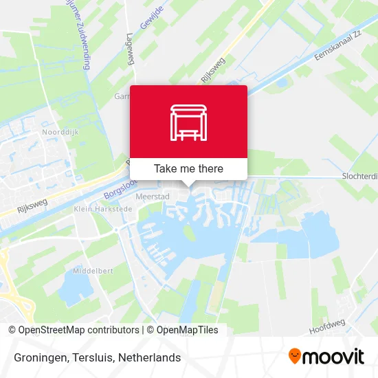 Groningen, Tersluis map