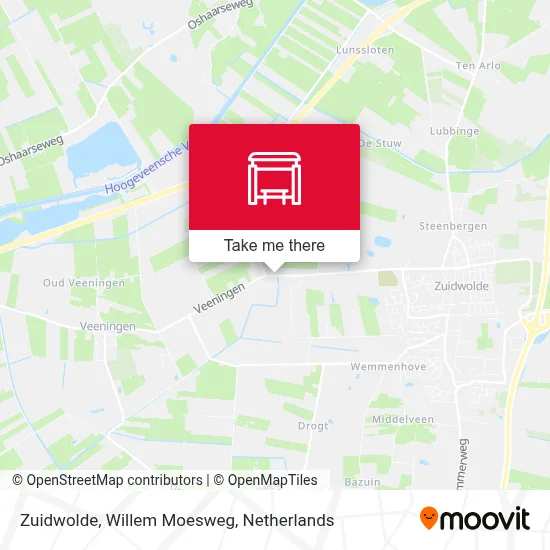 Zuidwolde, Willem Moesweg map