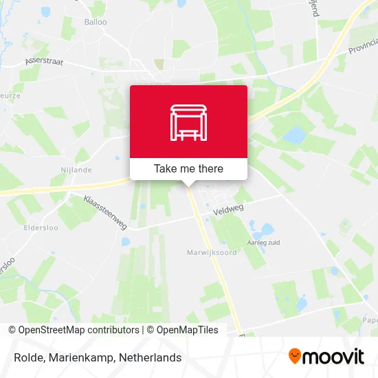 Rolde, Marienkamp Karte
