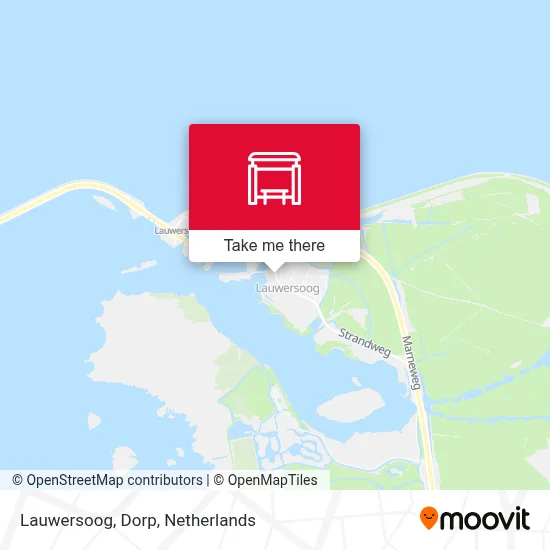 Lauwersoog, Dorp map