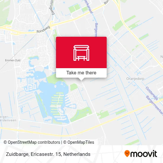Zuidbarge, Ericasestr. 15 map