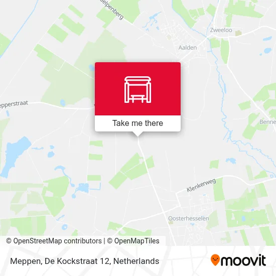 Meppen, De Kockstraat 12 map