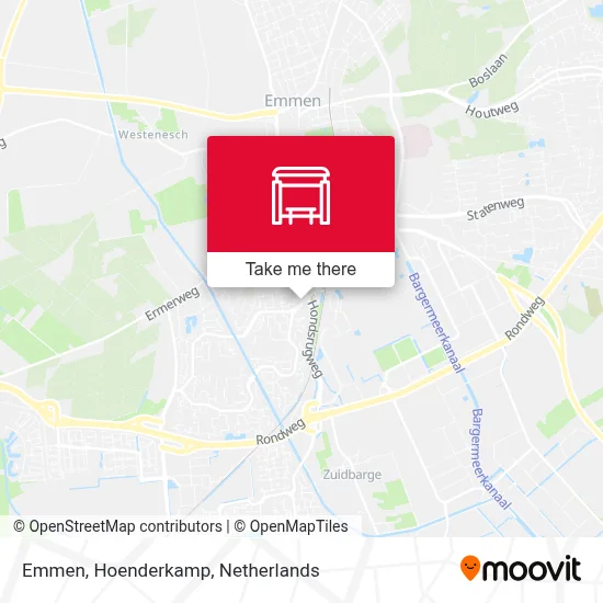Emmen, Hoenderkamp map