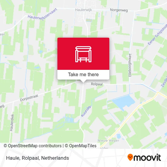 Haule, Rolpaal map