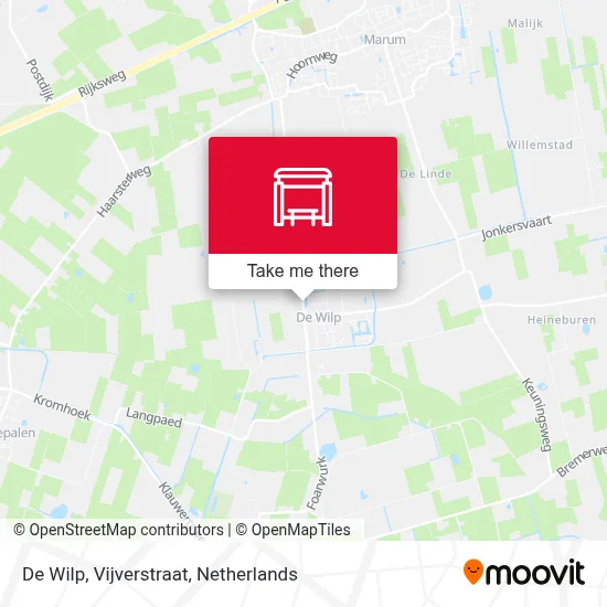 De Wilp, Vijverstraat map