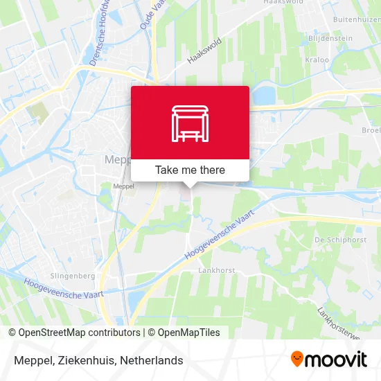 Meppel, Ziekenhuis map