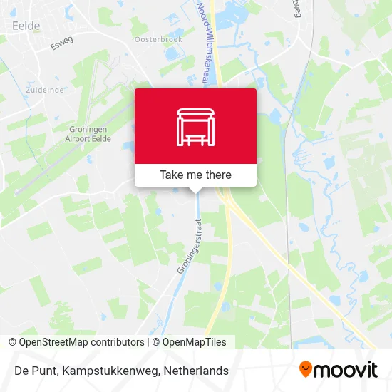 De Punt, Kampstukkenweg map