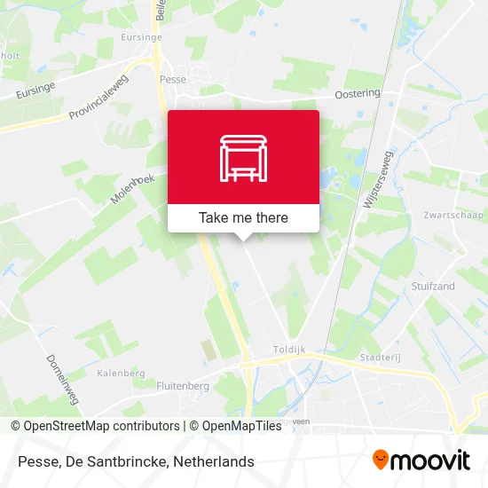 Pesse, De Santbrincke map