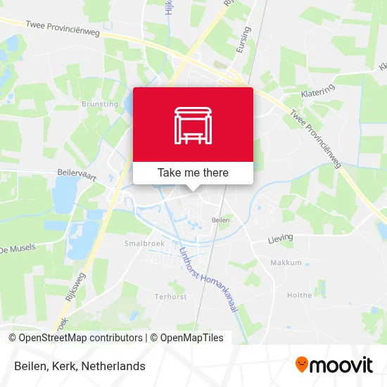Beilen, Kerk map