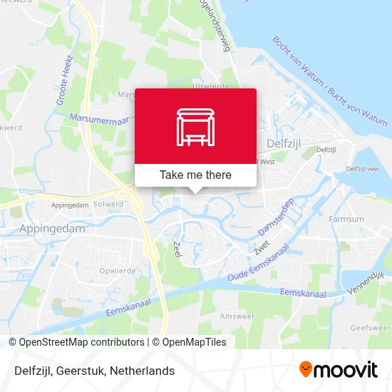 Delfzijl, Geerstuk map