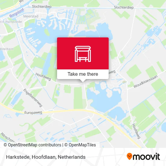 Harkstede, Hoofdlaan map