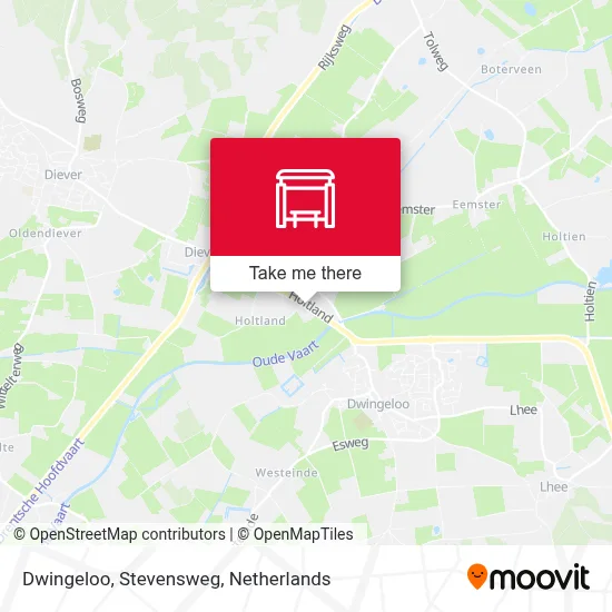 Dwingeloo, Stevensweg map