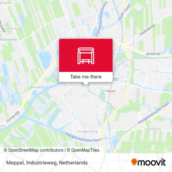Meppel, Industrieweg map