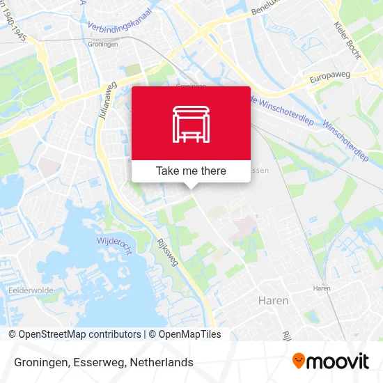 Groningen, Esserweg map