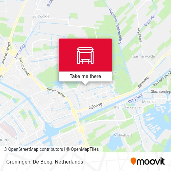 Groningen, De Boeg map