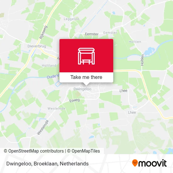 Dwingeloo, Broeklaan map
