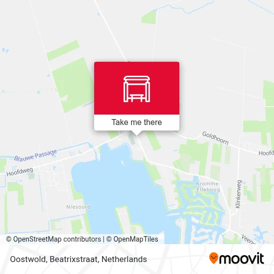 Oostwold, Beatrixstraat map