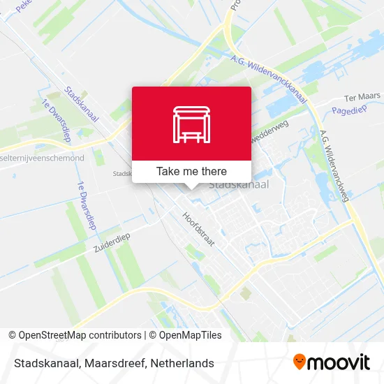 Stadskanaal, Maarsdreef map