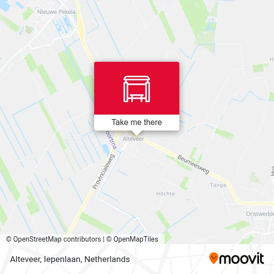 Alteveer, Iepenlaan map