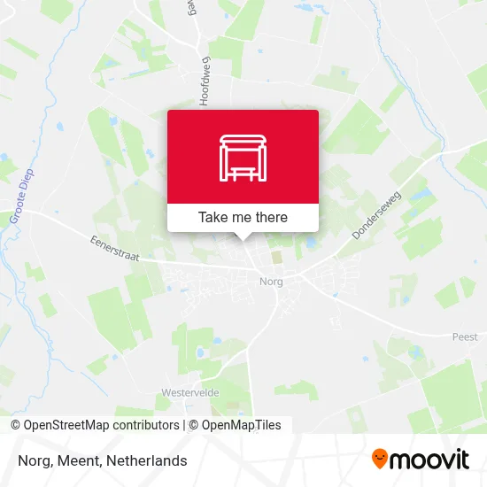 Norg, Meent Karte
