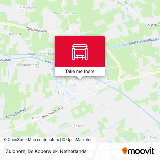 Zuidhorn, De Koperwiek map