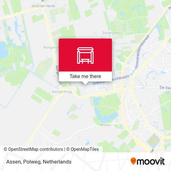 Assen, Polweg map