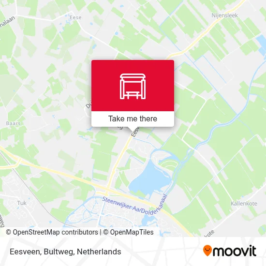 Eesveen, Bultweg map