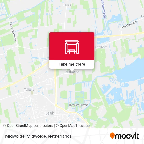 Midwolde, Midwolde map