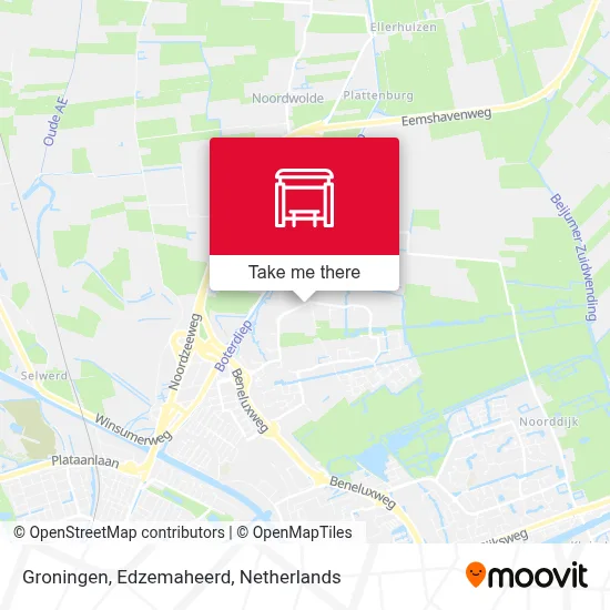 Groningen, Edzemaheerd map