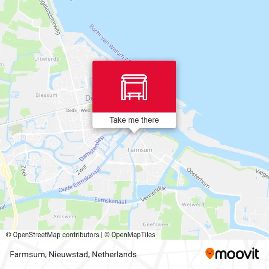 Farmsum, Nieuwstad map