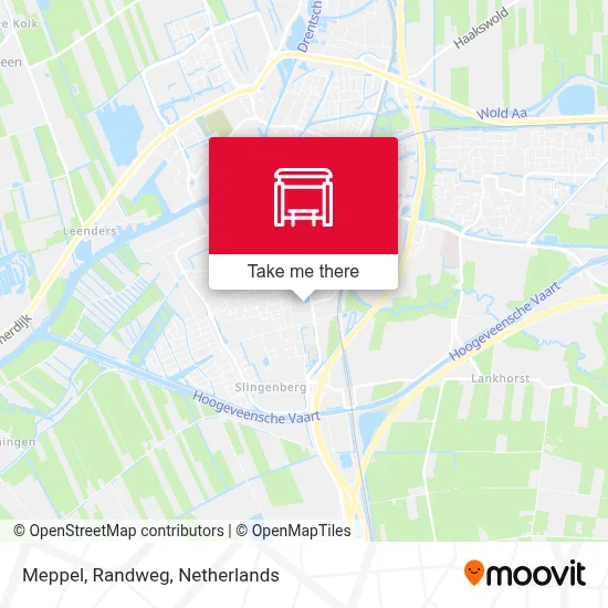 Meppel, Randweg map