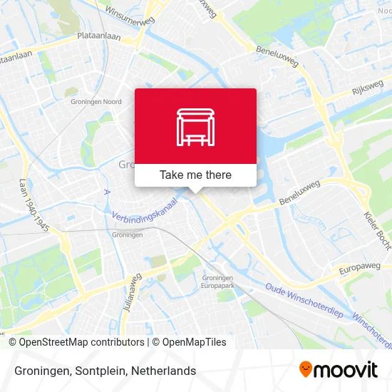 Groningen, Sontplein map