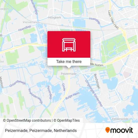 Peizermade, Peizermade Karte