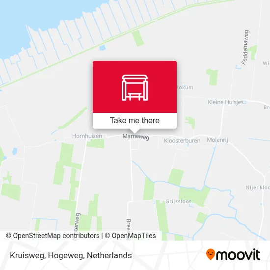 Kruisweg, Hogeweg map
