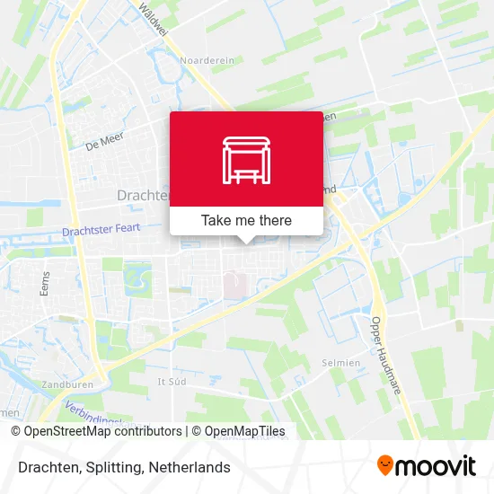 Drachten, Splitting map