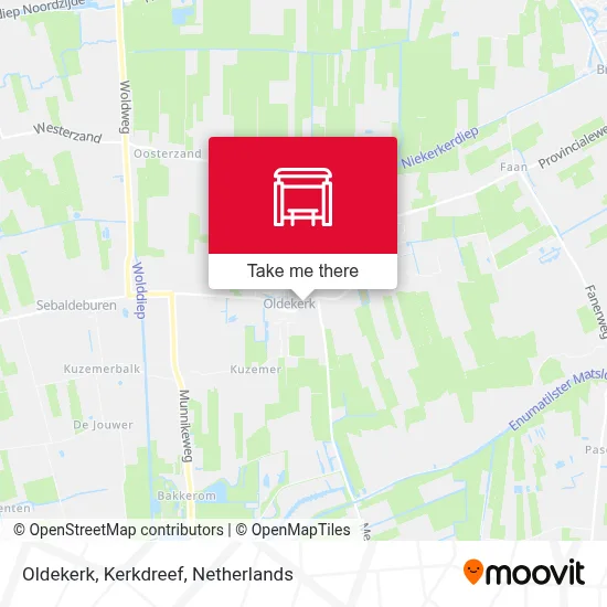 Oldekerk, Kerkdreef map