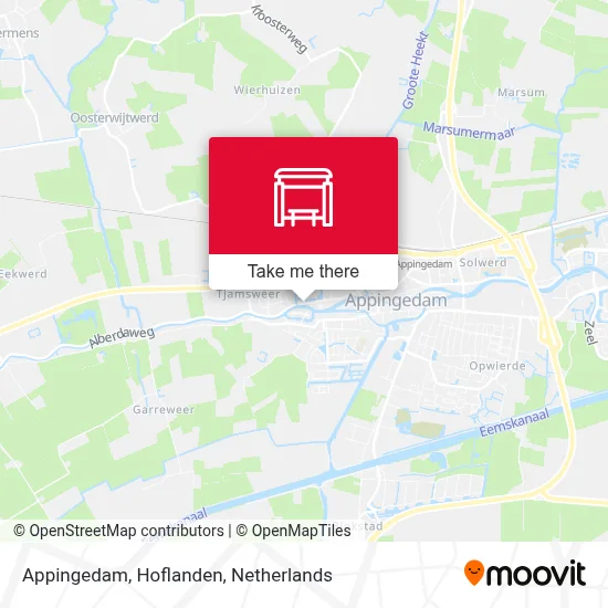 Appingedam, Hoflanden map