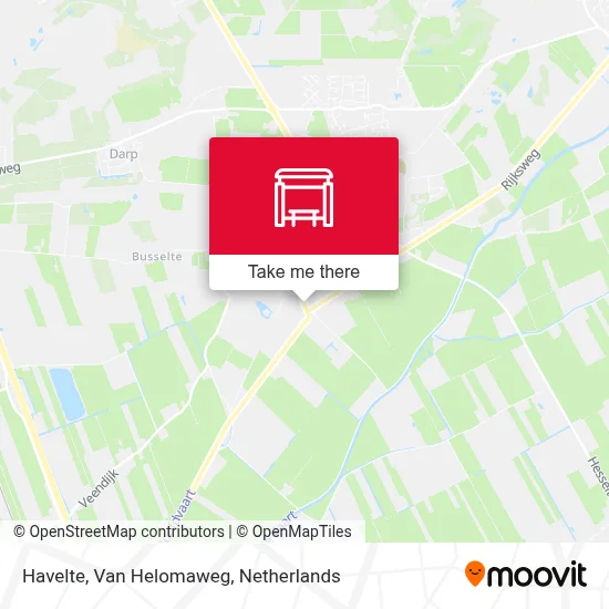 Havelte, Van Helomaweg map