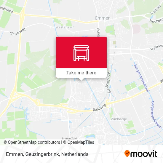 Emmen, Geuzingerbrink map