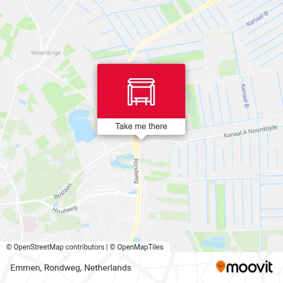 Emmen, Rondweg map