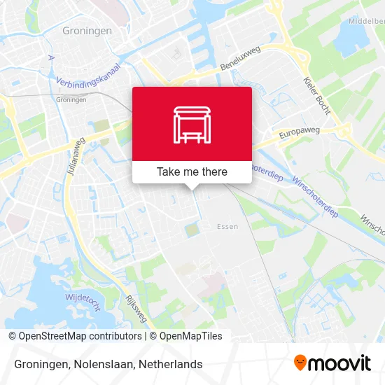 Groningen, Nolenslaan map