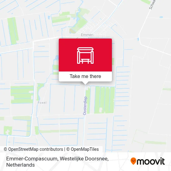 Emmer-Compascuum, Westelijke Doorsnee map