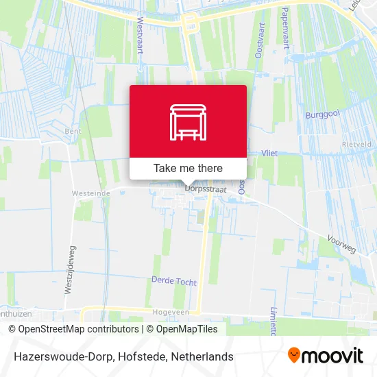 Hazerswoude-Dorp, Hofstede map