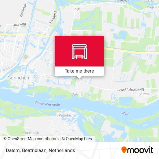 Dalem, Beatrixlaan map