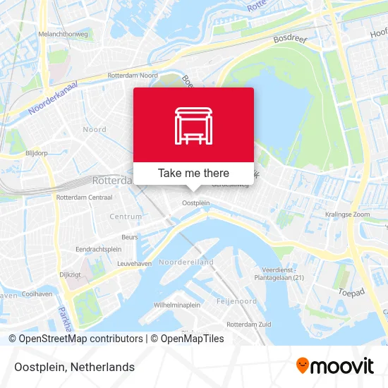 Oostplein Karte